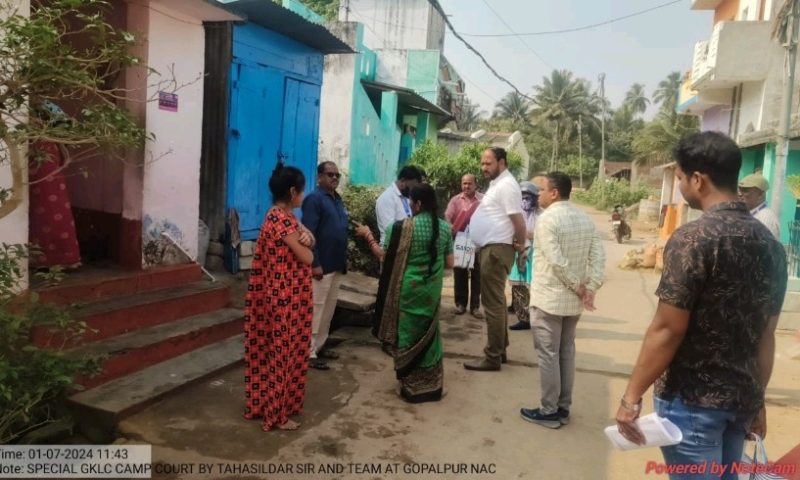 ଗୋପାଳପୁରରେ ଗ୍ରାମ କଣ୍ଟକ ଓ ଘରବାଡ଼ି ପଟ୍ଟା ପାଇଁ ସର୍ଭେ ଆରମ୍ଭ