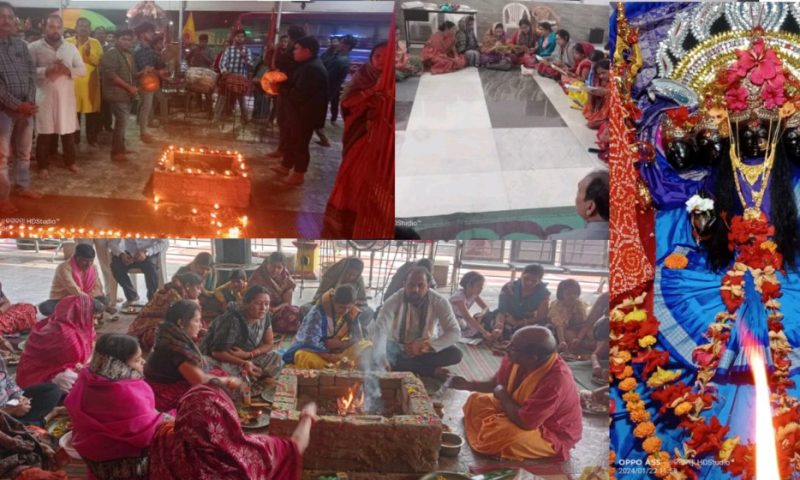 କାମାକ୍ଷା ଦେବୀ ମନ୍ଦିର ରାମ ଧ୍ୱନୀରେ କମ୍ପିଲା