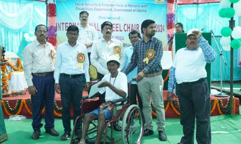 ଭବାନୀପାଟଣା ବିଜୁ କଲ୍ୟାଣ ମଣ୍ଡପ ଠାରେ ଆନ୍ତର୍ଜାତିକ ହ୍ବିଲ ଚେୟାର ଦିବସ-୨୦୨୪ ପାଳିତ