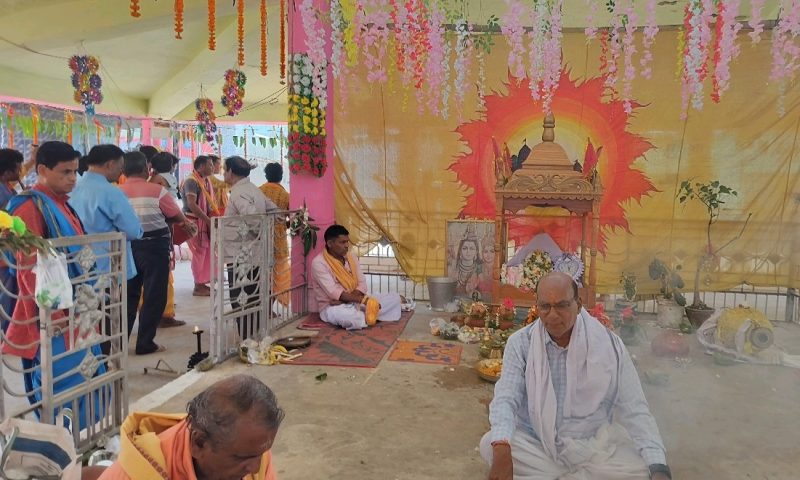 ସୁବର୍ଣ୍ଣପୁରରେ ଧୁମ୍ ଧାମରେ  ପାଳିତ ହେଲା ରାମ ଶ୍ରୀ ନବମୀ ପର୍ବ