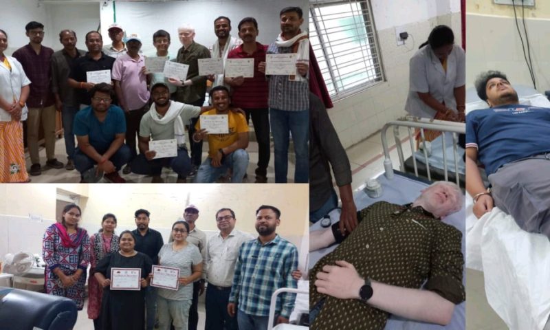 ଉତ୍ସର୍ଗ ପକ୍ଷରୁ ଗ୍ରୀଷ୍ମ କାଳୀନ ରକ୍ତଦାନ ଶିବିର,୩୮ ୟୁନିଟ ସଂଗ୍ରହ