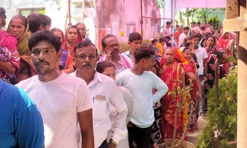 ବେଲଗୁଣ୍ଠାରେ ନିର୍ବାଚନ ଶାନ୍ତିପୂର୍ଣ୍ଣ, ୫୫% ମତଦାନ