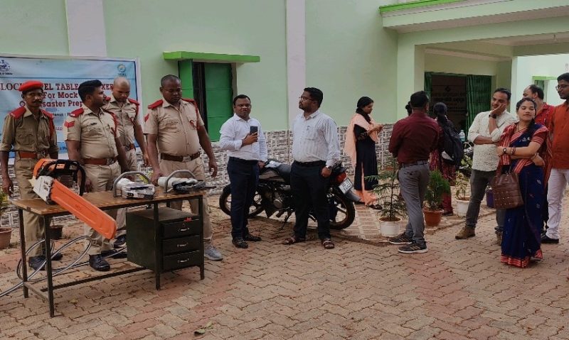 ପ୍ରାକ୍ରୁର୍ତିକ ବିପ୍ରଜୟ କୁ ନେଇ ଅଗ୍ନିଶମ ବିଭାଗ ତରଫରୁ ମକ ଡ୍ରିଲ