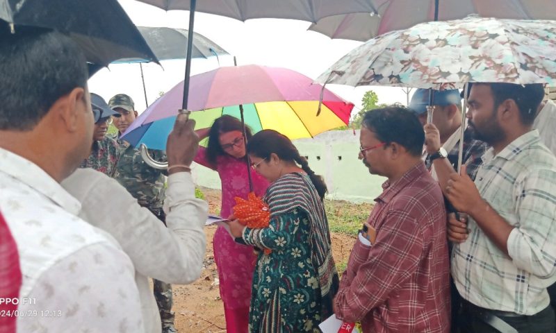 ଗୋବିନ୍ଦପୁର ଗୋ ଶାଳାକୁ ଜିଲ୍ଲାପାଳଙ୍କ ପରିଦର୍ଶନ