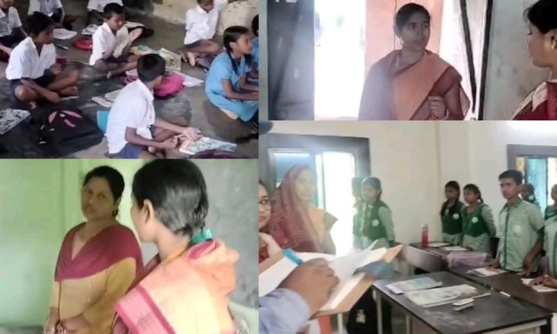 ସରପଞ୍ଚ୍ ଙ୍କ ଅଚାନକ ସ୍କୁଲ ପରିଦର୍ଶନ