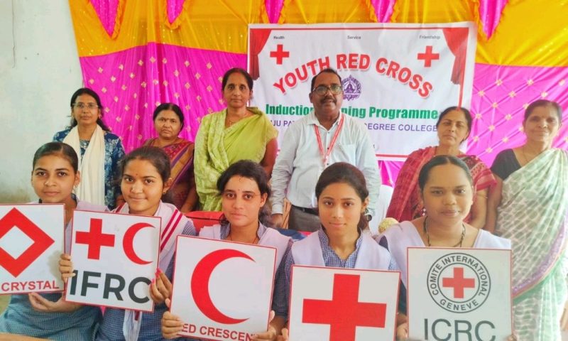 ଯୁବ ରେଡକ୍ରସ୍ ପକ୍ଷରୁ  ଇଣ୍ଡକ୍ସନ୍ ପ୍ରଶିକ୍ଷଣ ଶିବିର