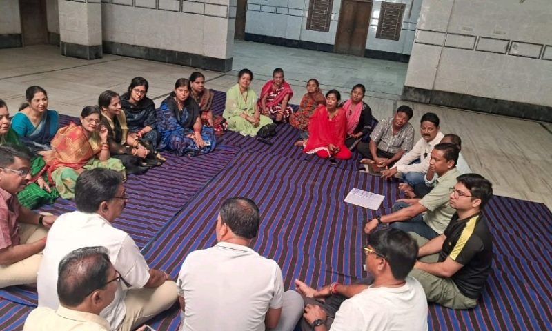 ସ୍ବଚ୍ଛତା ସଚେତନତା ଉପରେ ବୈଠକ