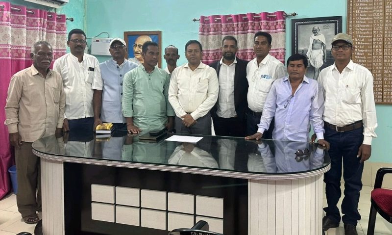 ନର୍ଲା ବ୍ଲକରେ ନୂତନ ବିଡ଼ିଓଙ୍କୁ ସ୍ୱାଗତ ଜଣାଇଲେ ନର୍ଲା ପ୍ରେସ ଆସୋସିଏସନ୍