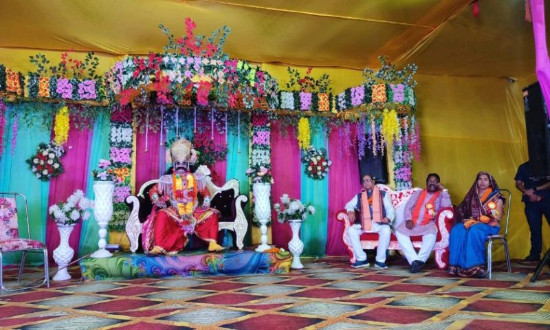 ପଡ଼ିଆବାହାଲ ଧନୁଯାତ୍ରା :ପୁତନା ବଦ୍ଧ ସହ ରାଜ ଦରବାର