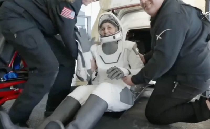 ପୃଥିବୀକୁ ଫେରିଲେ ମହାକାଶଚାରୀ ସୁନିତା ୱିଲିୟମ୍ସ