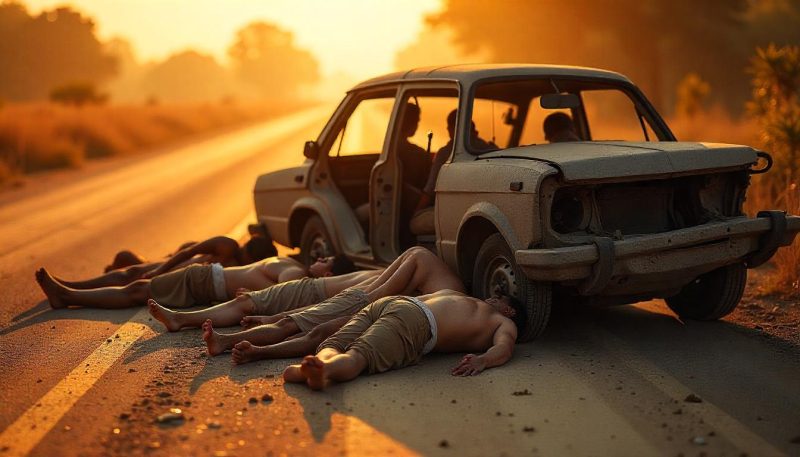 ଗାଡ଼ି ଭିତରୁ ପରିବାରର ୭ ଜଣଙ୍କ ମୃତଦେହ ଉଦ୍ଧାର