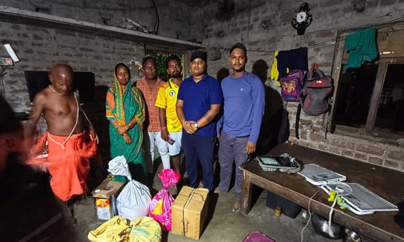 ଜୟ ଦୁର୍ଗା ଫାଉଣ୍ଡେସନ ଟ୍ରଷ୍ଟ ଶୁଦ୍ଧିକ୍ରିୟା ରେ ସହାୟତା