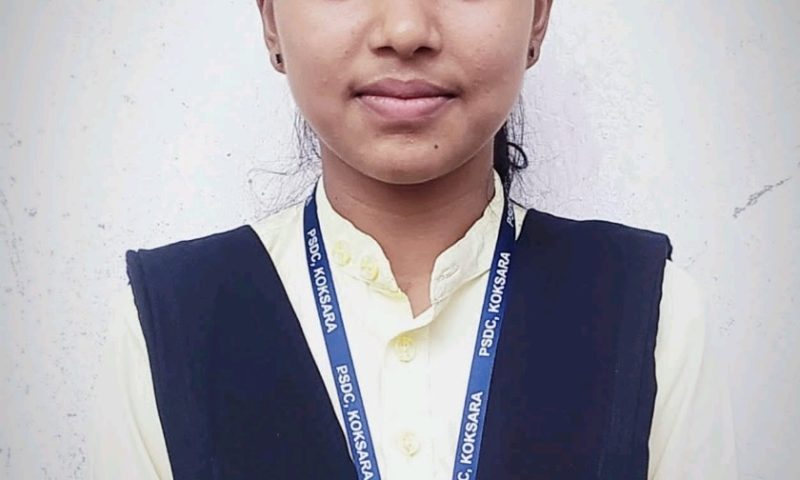 ଇତିହାସ (ସମ୍ମାନ) ରେ କଳାହାଣ୍ଡି ବିଶ୍ୱ ବିଦ୍ୟାଳୟ ର ଟପ୍ପର ହେଲେ କୋକସରା ଡିଗ୍ରୀ ମହାବିଦ୍ୟାଳୟ ର ଛାତ୍ରୀ ଦୀପାରାଣୀ ନାଗ।